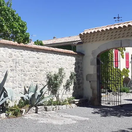 Le Magnan Dans Veritable Mas En Pierres, 2 Pers, 50m2, Charme, Nature, Piscine Chauffee, Sud Ardeche Bed & Breakfast